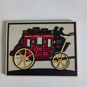 vintage Y2K Wells Fargo stagecoach magnet